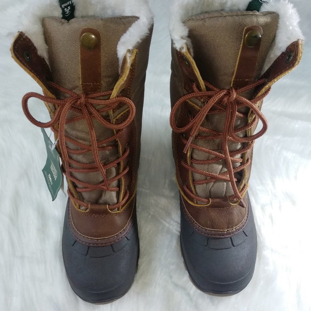 Kamik Insulated Fur Lined Hiking Women’s Boots
